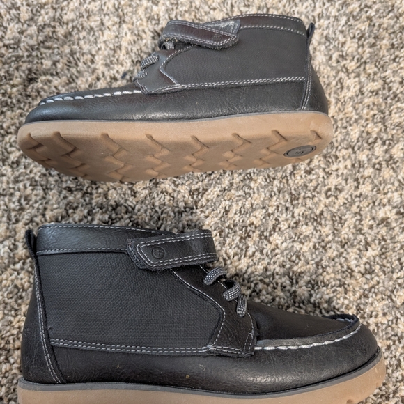 Little Kids Stride Rite Boots Dark Brown 13m - Picture 1 of 4